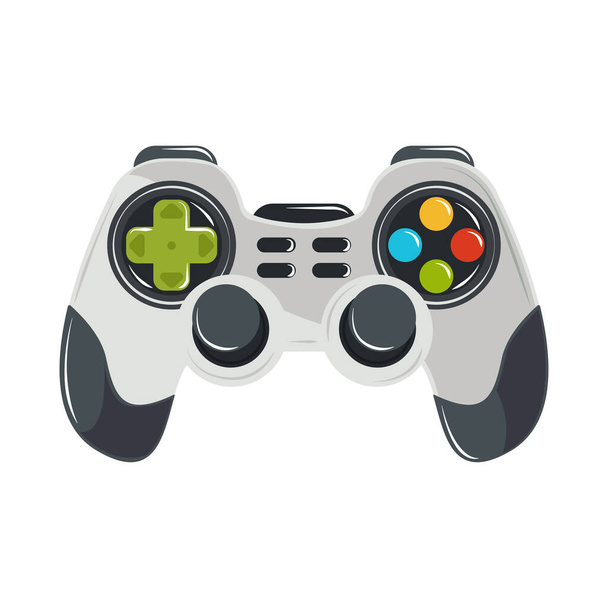 Videospiel-Controller-Symbol isoliert - Vektor, Bild