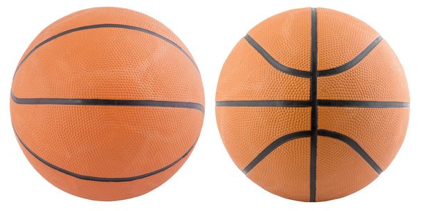 Μπάσκετ απομονωθεί σε λευκό φόντο ως ένα σπορ και γυμναστήριο - Φωτογραφία, εικόνα