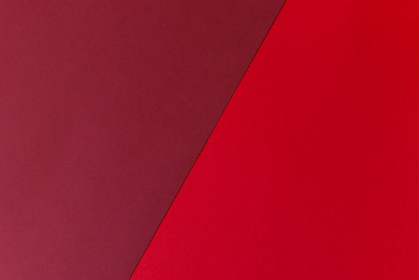 Burgundy red diagonally divided background - Photo, Image