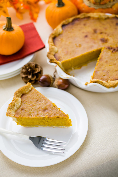 Homemade pumpkin pie - Foto, Imagem