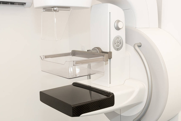 Mammography breast screening device in modern clinic. Medical equipment. Health care, medical technology. - Photo, Image