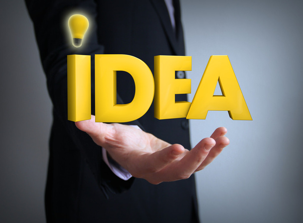 idea businessman - Foto, Imagen