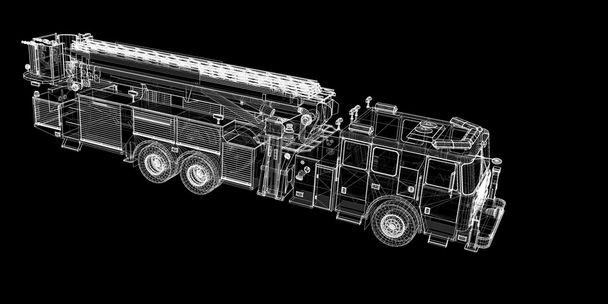 Motor de bomberos - Foto, imagen
