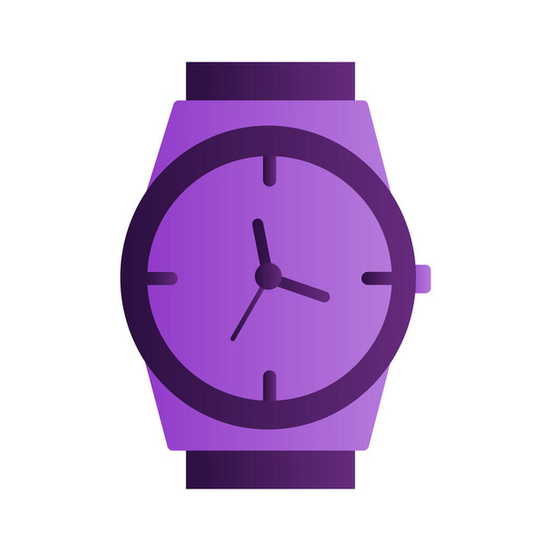 clock icon, wristwatch, vector illustration  - Vektor, Bild
