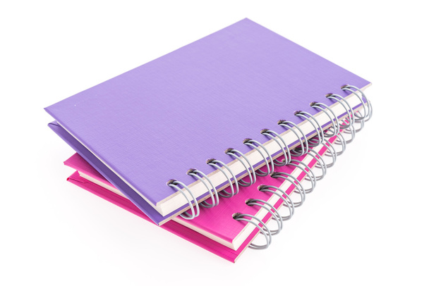 Libro de notas púrpura
 - Foto, imagen