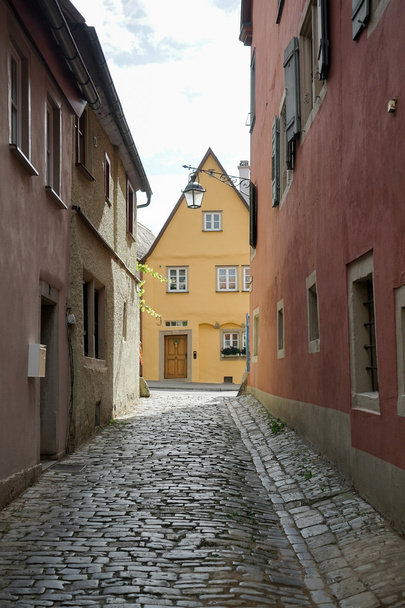 Maisons colorées à Rothenburg
 - Photo, image