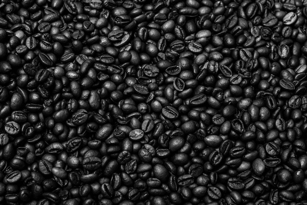 Tasse à café noire. Concept de café petit déjeuner - Photo, image