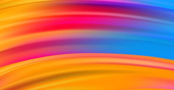 Sfondo panoramico modello web astratto arcobaleno - Illustrazione vettoriale - Vettoriali, immagini