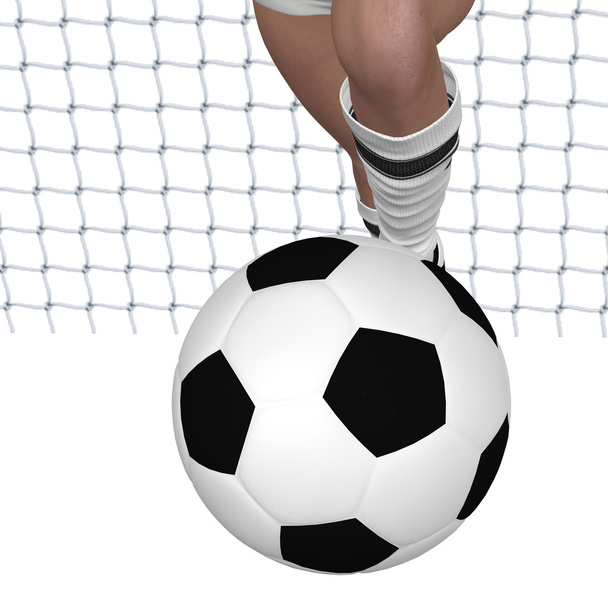 Fútbol chica piernas
 - Foto, Imagen