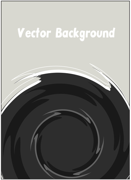 Banner de roda abstrato
 - Vetor, Imagem