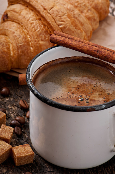 朝食のコーヒー - 写真・画像