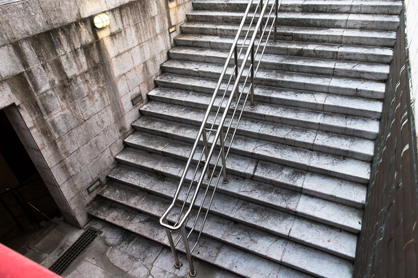 Zijaanzicht van de trap en starcase - Foto, afbeelding