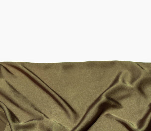 Tenda onda marrone e morbida ombra. spazio copia e isolato - Foto, immagini