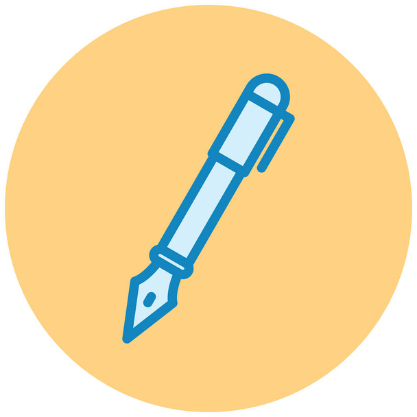Kalem. Web simgesi basit illüstrasyon - Vektör, Görsel