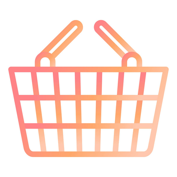 shopping basket icon vector illustration graphic design - Vector, Image