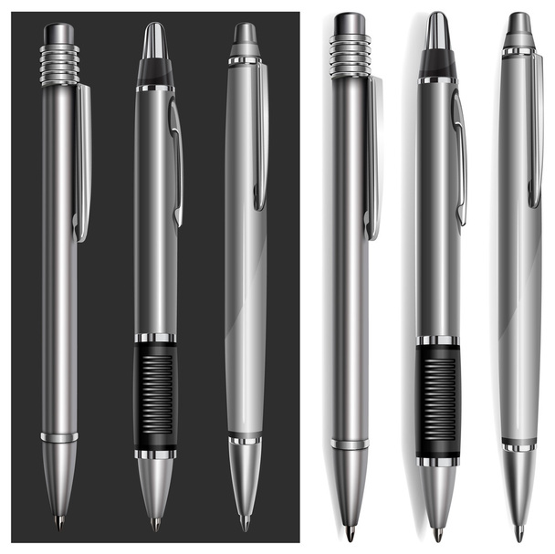 Pens grey - Wektor, obraz