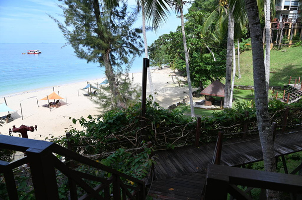 The Beachside Scenery Within The Islands of Manukan, Mamutik and Sapi, Kota Kinabalu, Sabah Malaysia - Photo, Image