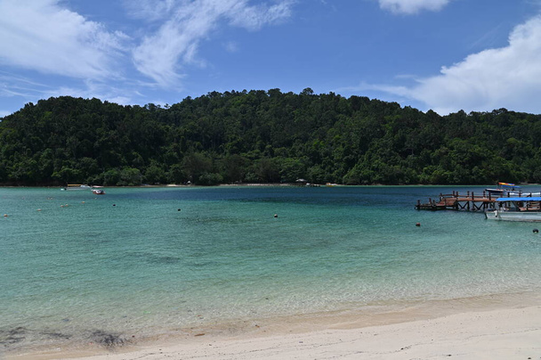 The Beachside Scenery Within The Islands of Manukan, Mamutik and Sapi, Kota Kinabalu, Sabah Malaysia - Photo, Image