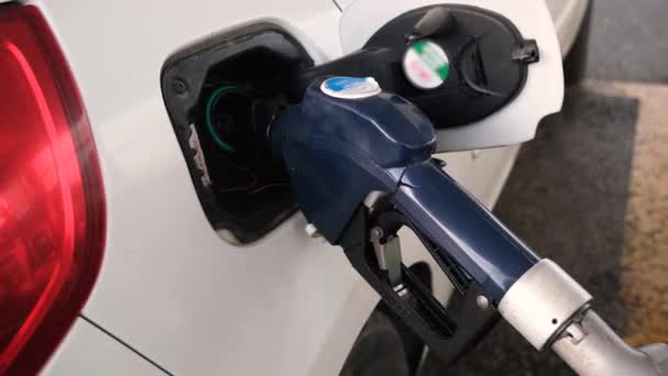 palivové čerpadlo, palivové čerpadlo ve stanici - Záběry, video