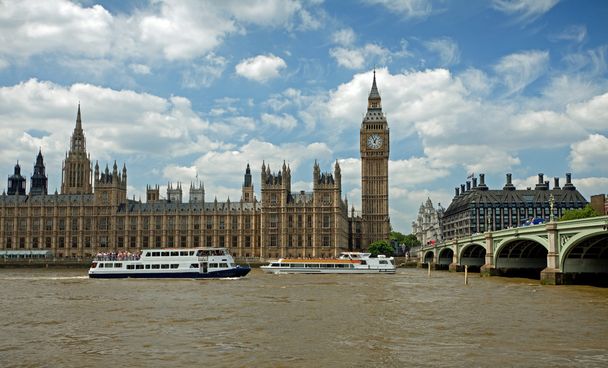 Big Ben és a Parlament házai - Fotó, kép
