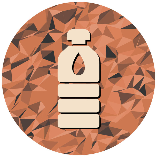 illustration vectorielle d'une icône de bouteille - Vecteur, image