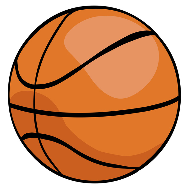 pelota de baloncesto - Vector, Imagen