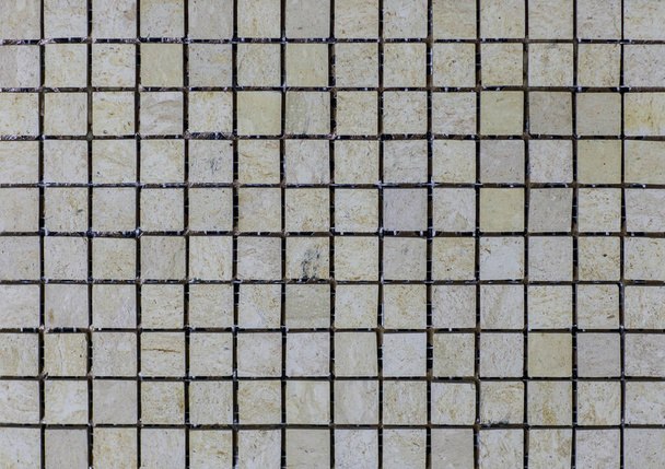 Bodenfliesen, Küchenmuster mit abstrakten Mosaiken - Foto, Bild