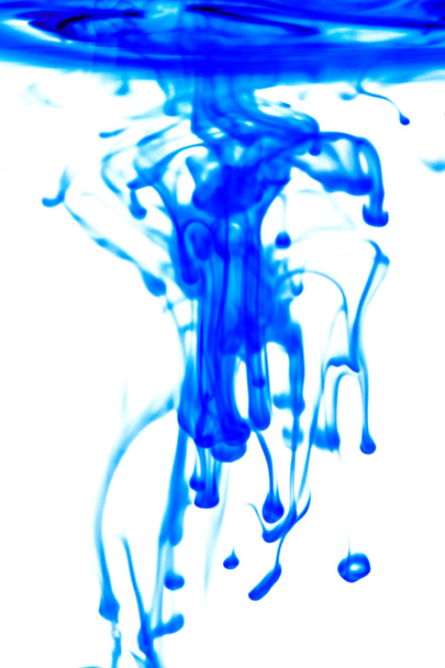 kék folyadék, víz - Fotó, kép