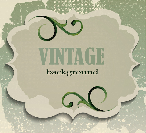 Vintage background with space for text - Wektor, obraz