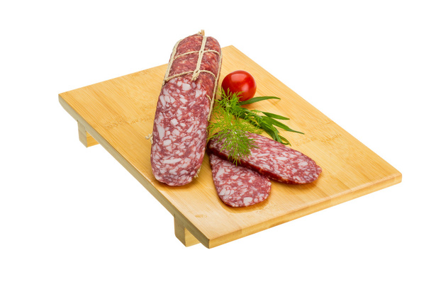 Embutidos de salami
 - Foto, Imagen