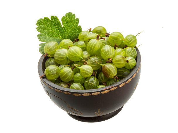 Gooseberry in the bowl - Photo, Image