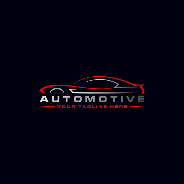 Vector Oto Yıkama Logosu, Araba Otomobili / Yarış Arabası / Otomotiv Tasarımı - Vektör - Vektör, Görsel