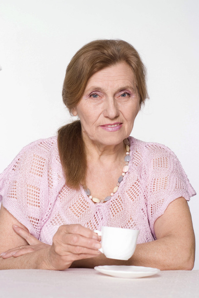 Nice elderly woman - Foto, afbeelding