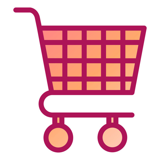 shopping cart icon vector illustration graphic design - Vetor, Imagem
