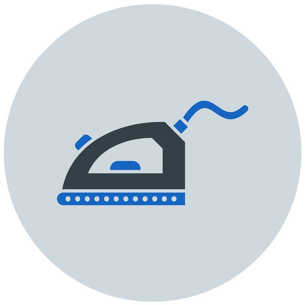 ironing. web icon simple illustration - Vector, Image