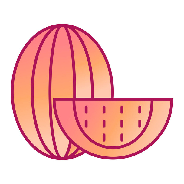 ikona ovoce a zeleniny, koncept ekologických potravin  - Vektor, obrázek
