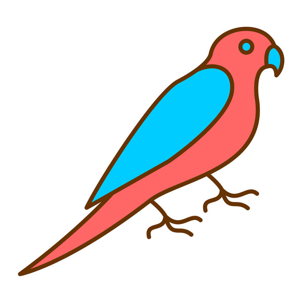 bird icon vector illustration - Διάνυσμα, εικόνα