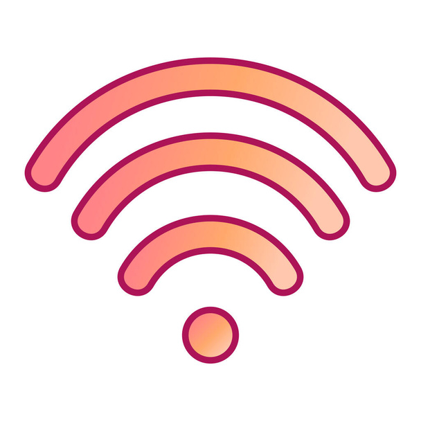 señal wifi icono vector ilustración diseño - Vector, imagen