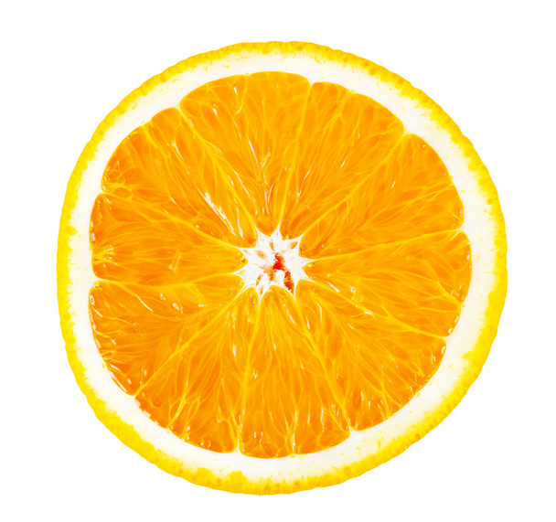 ripe orange slice  - Foto, afbeelding