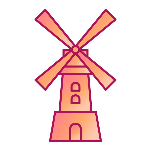 icône moulin à vent. illustration vectorielle - Vecteur, image