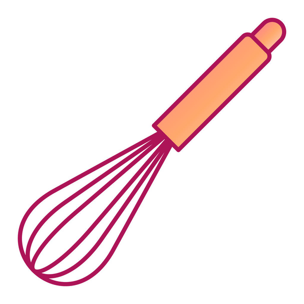 Ícone de whisk. utensílio de cozinha. ilustração vetorial - Vetor, Imagem