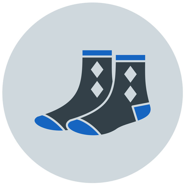 socks. web icon simple illustration - Vektor, kép