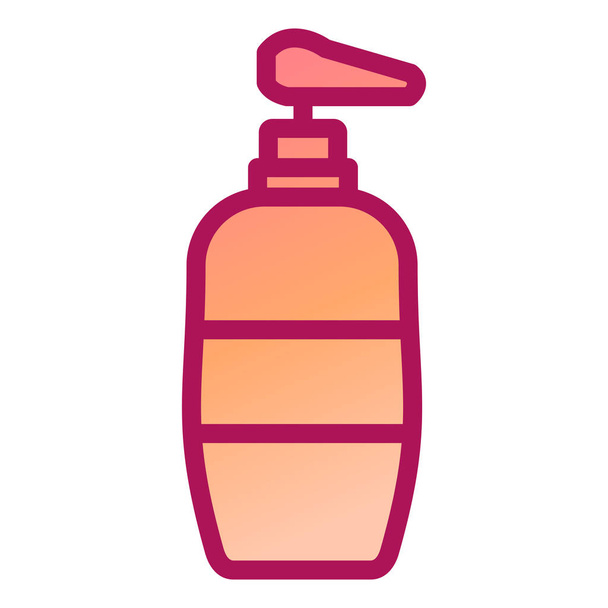 bottle icon vector. thin line sign. isolated contour symbol illustration - Vektör, Görsel