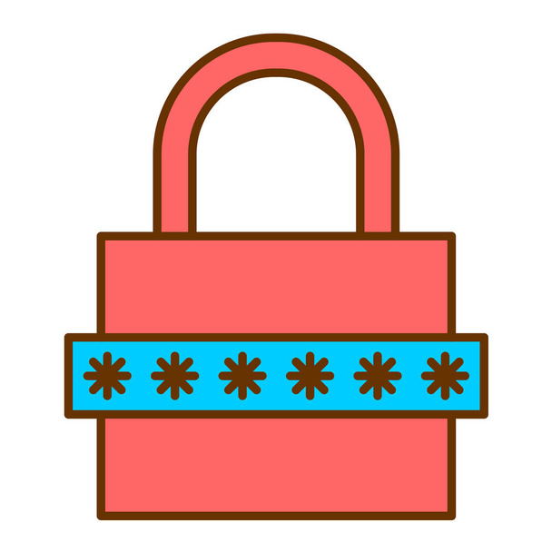 lock. web icon simple illustration - Vector, Image