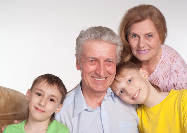 Grandparents and grandsons - Fotó, kép
