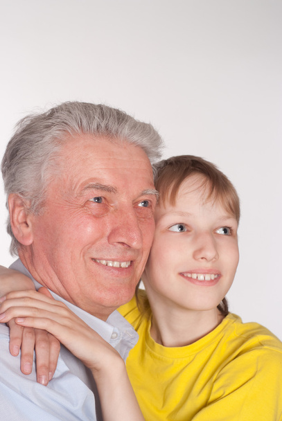 Grandfather and grandson - Fotografie, Obrázek