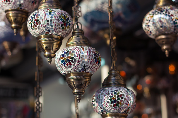 Lâmpadas turcas tradicionais
 - Foto, Imagem