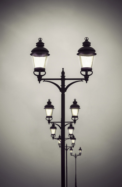 lampadaires style vintage
 - Photo, image