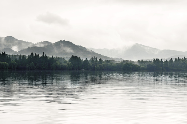 Varázslatos Nyugat-tó, Hangzhou, Kína - Fotó, kép