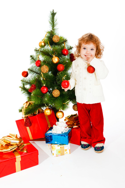 Christmas toddler - Foto, Imagem